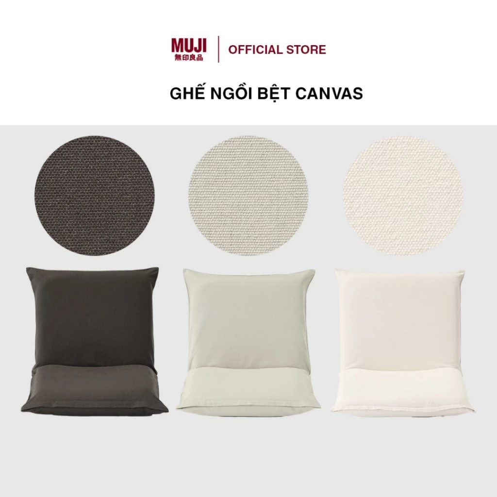 [26SS] MUJI Ghế Ngồi Bệt L