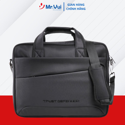 Cặp công sở Mr.Vui 453, túi đeo chéo nhiều ngăn dành cho nhân viên văn phòng, chật liệu PVC cao cấp