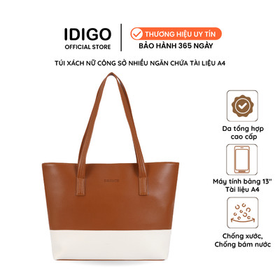 Túi xách nữ công sở DEVANTO FB2 - 2514D, túi đựng tài liệu A4 phom lớn