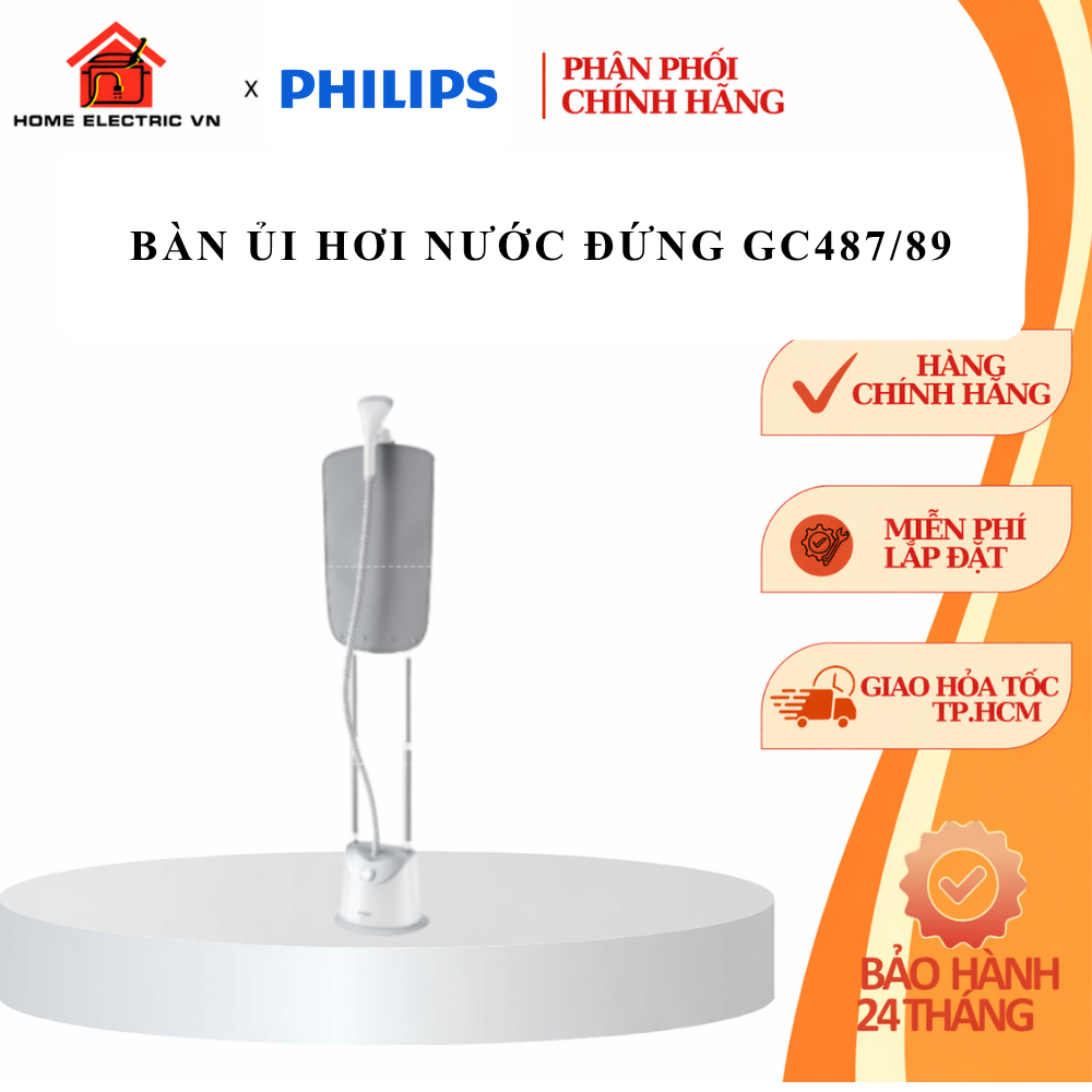 Bàn ủi hơi nước đứng GC487/89