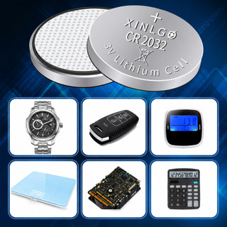 Pin Cúc Áo CR2032 3V - Pin Lithium CR2032 20x3.2MM Cho Cân Điện Tử Remote Đồng Hồ Mainboard