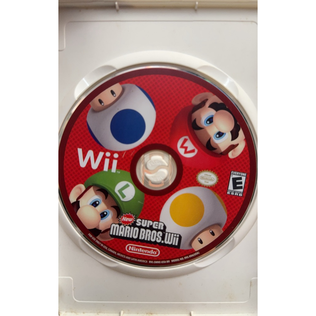 Đĩa game Wii Super Mario Bros (Hệ Mỹ)