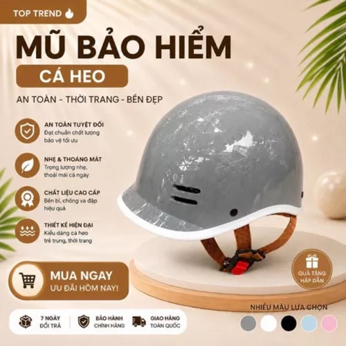 Mũ bảo hiểm 888GD nón bảo hiểm cá heo phiên bản mới HOTTREND thời trang cho nam và nữ