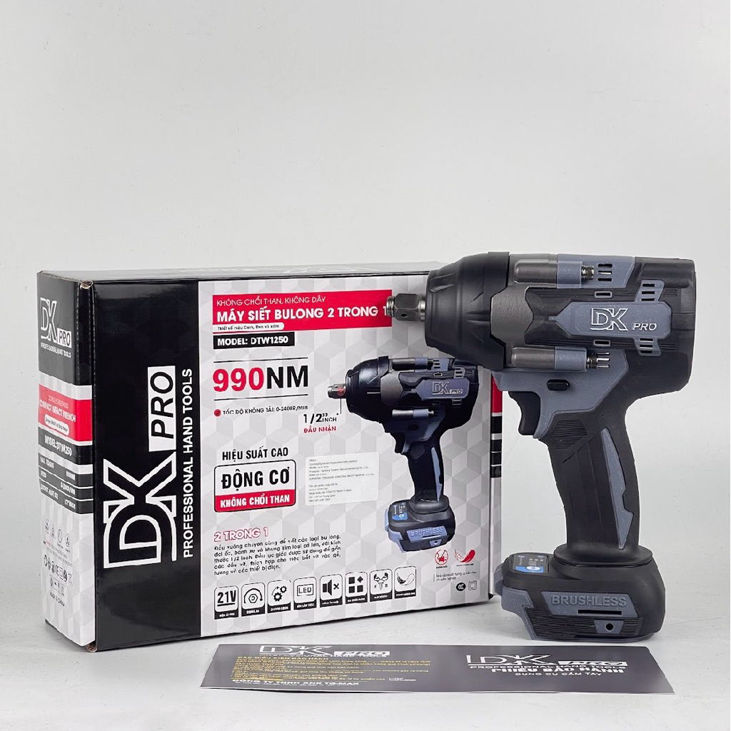 Siết bulong 990nm Chính Hãng Dkpro