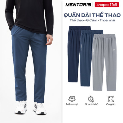 Quần Dài Nam MENTORIS Vải Gió Mềm Mại, Thoáng Khí, Form Tôn Dáng, Thiết Kế Bassic, Dễ Phối Đồ MADC25W001