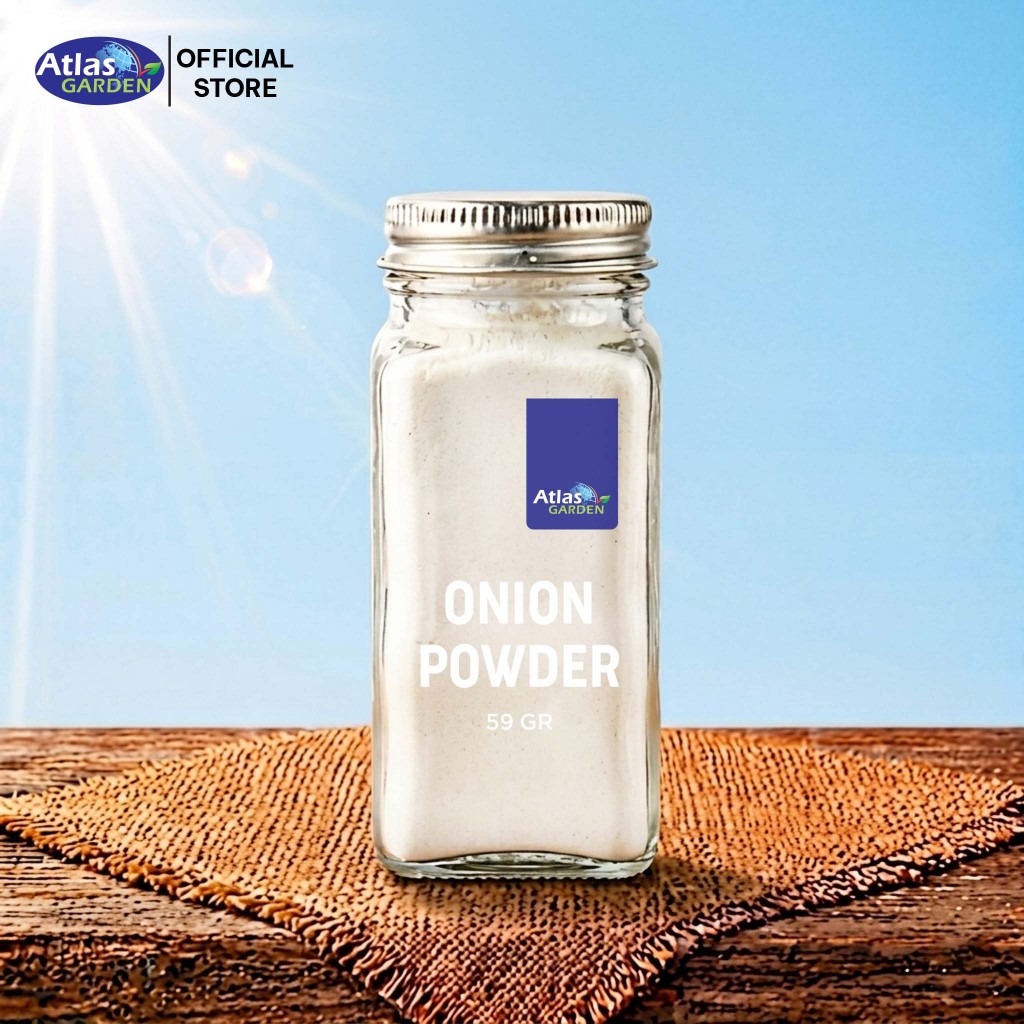 Bột hành tây Đức Onion Powder - Atlas Garden 59g