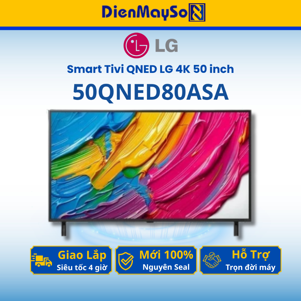 Smart Tivi QNED LG 4K 50 inch 50QNED80ASA
