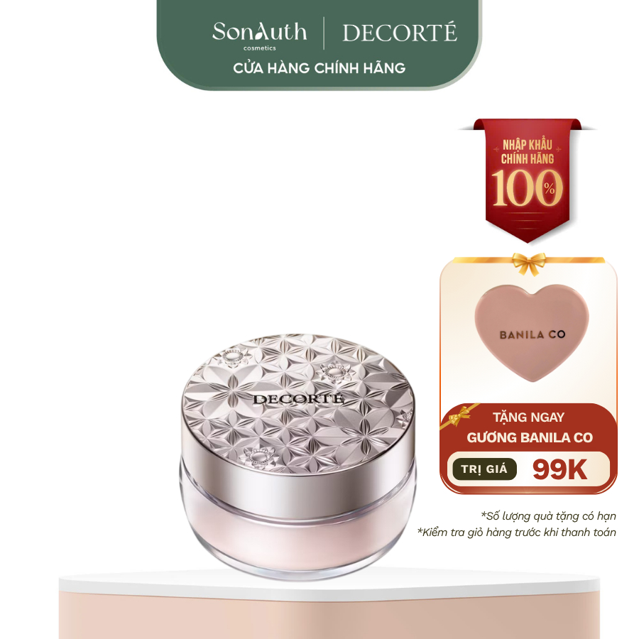[NHẬP KHẨU] Phấn phủ cao cấp dạng bột Decorte Loose Powder 20g