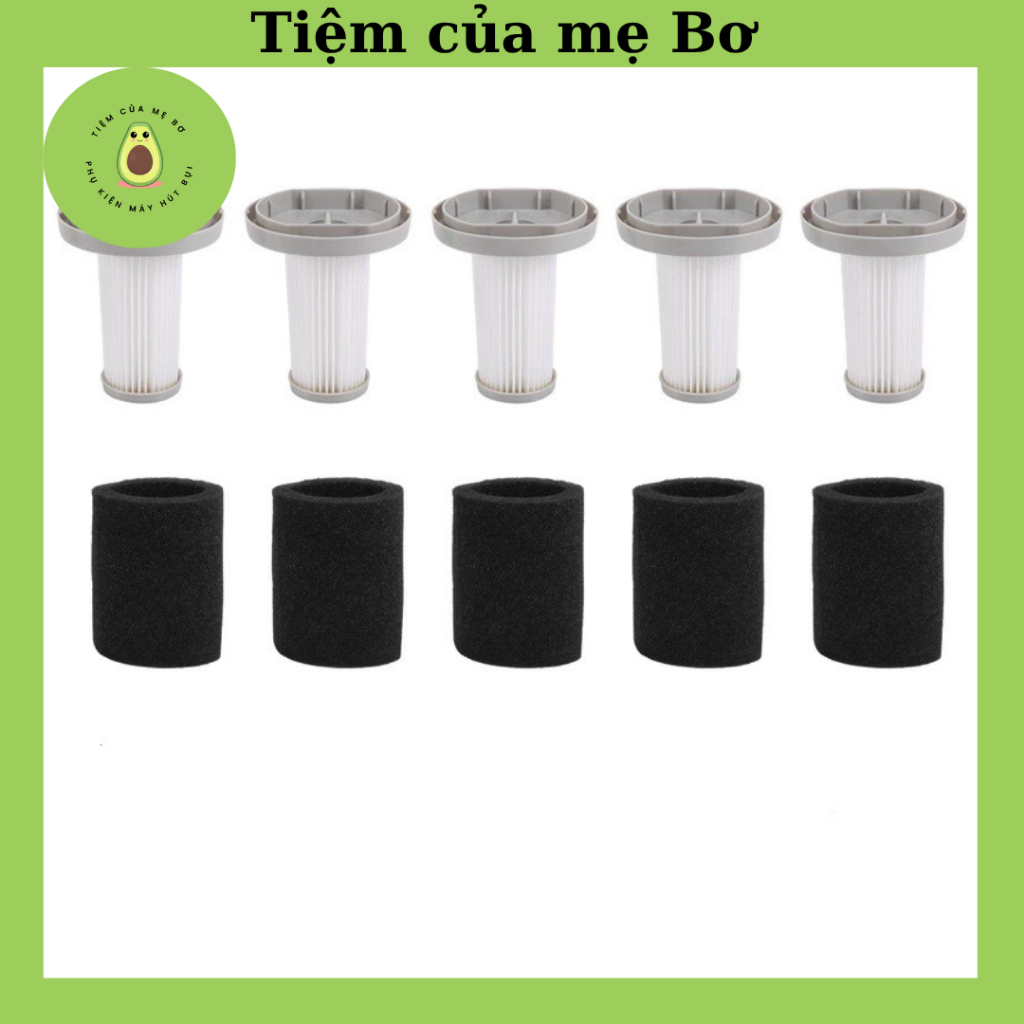 Set 5 lõi lọc máy hút bụi Deerma Dx700/ Dx700S