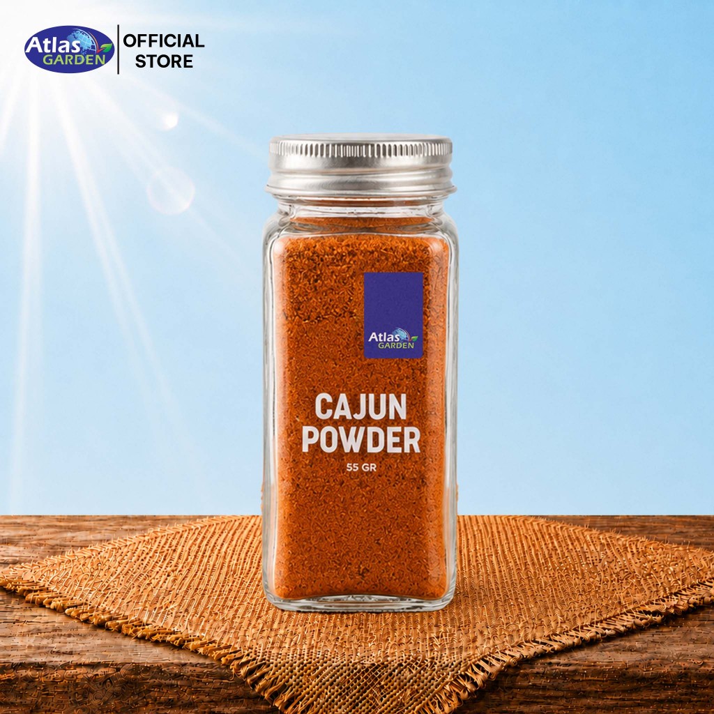 Cajun Powder - Bột Gia Vị Cajun Nhập Khẩu Đức - Atlas Garden 55g