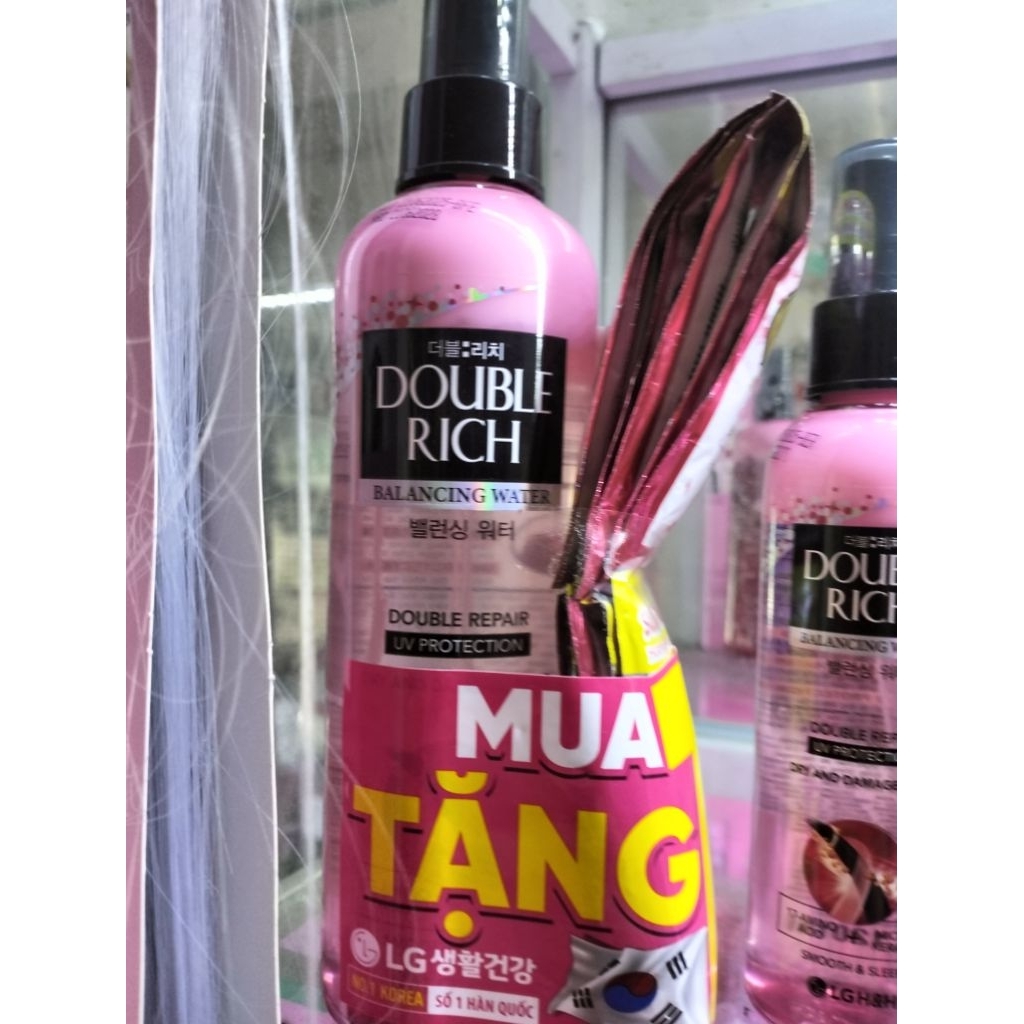 xịt dưỡng tóc Double Rich