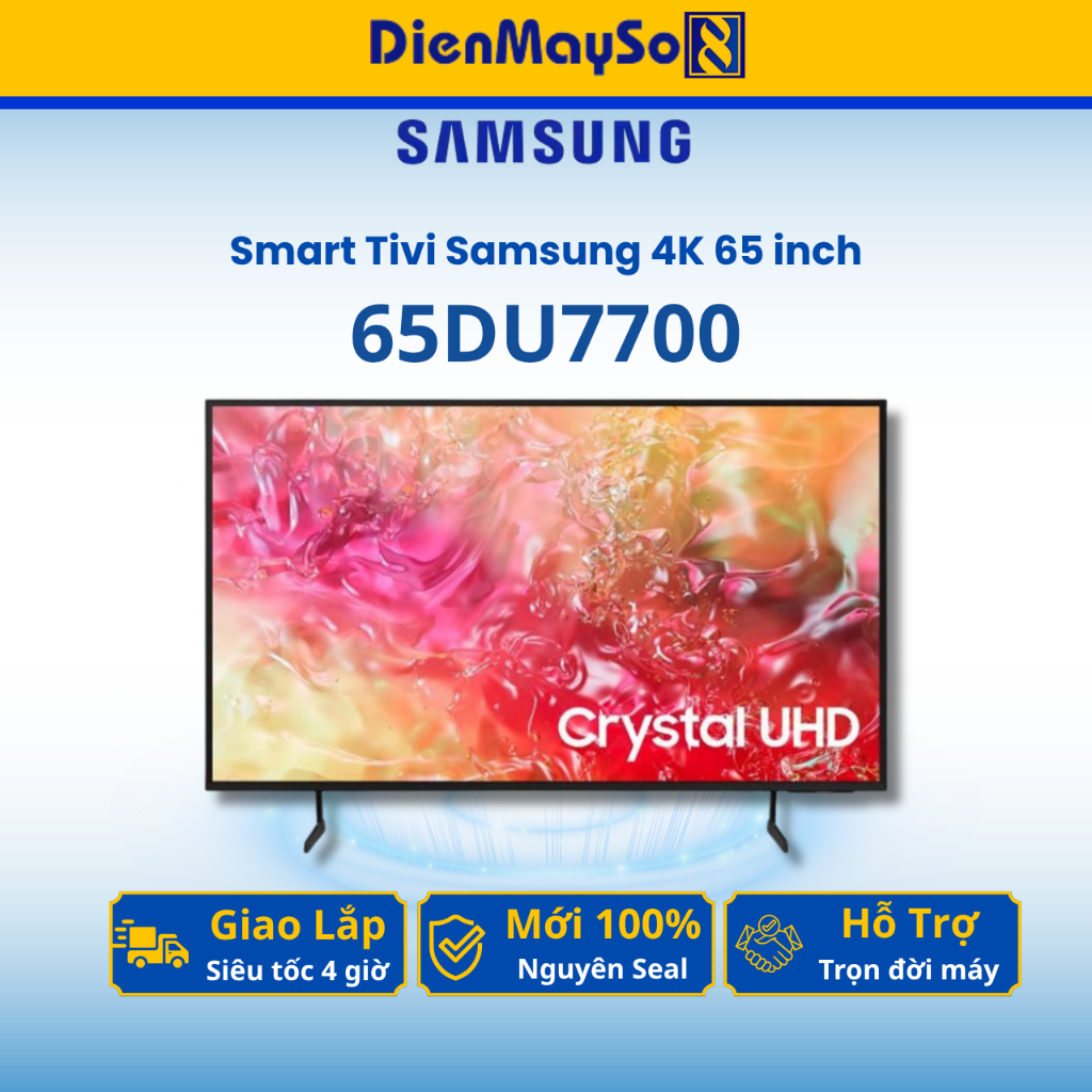 Smart Tivi Samsung 4K 65 inch 65DU7700