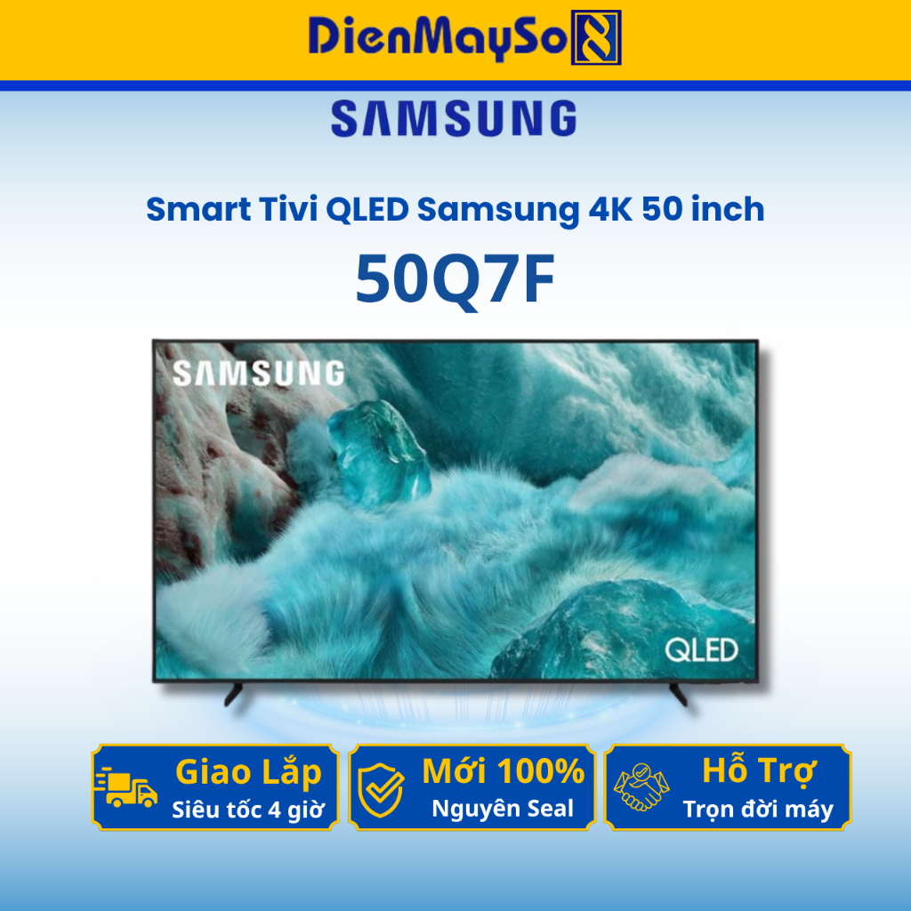 Smart Tivi QLED Samsung 4K 50 inch 50Q7FA