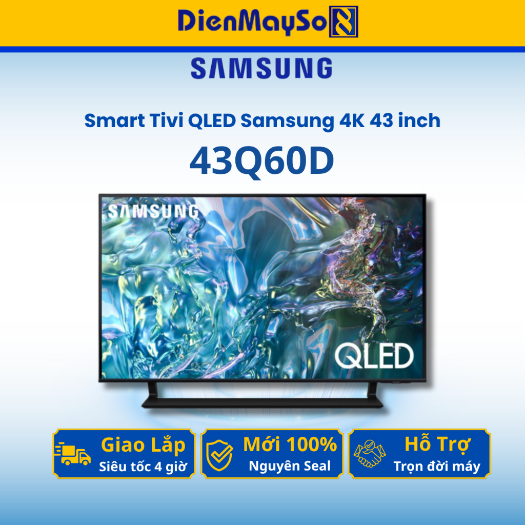 Smart Tivi QLED Samsung 4K 43 inch 43Q60D