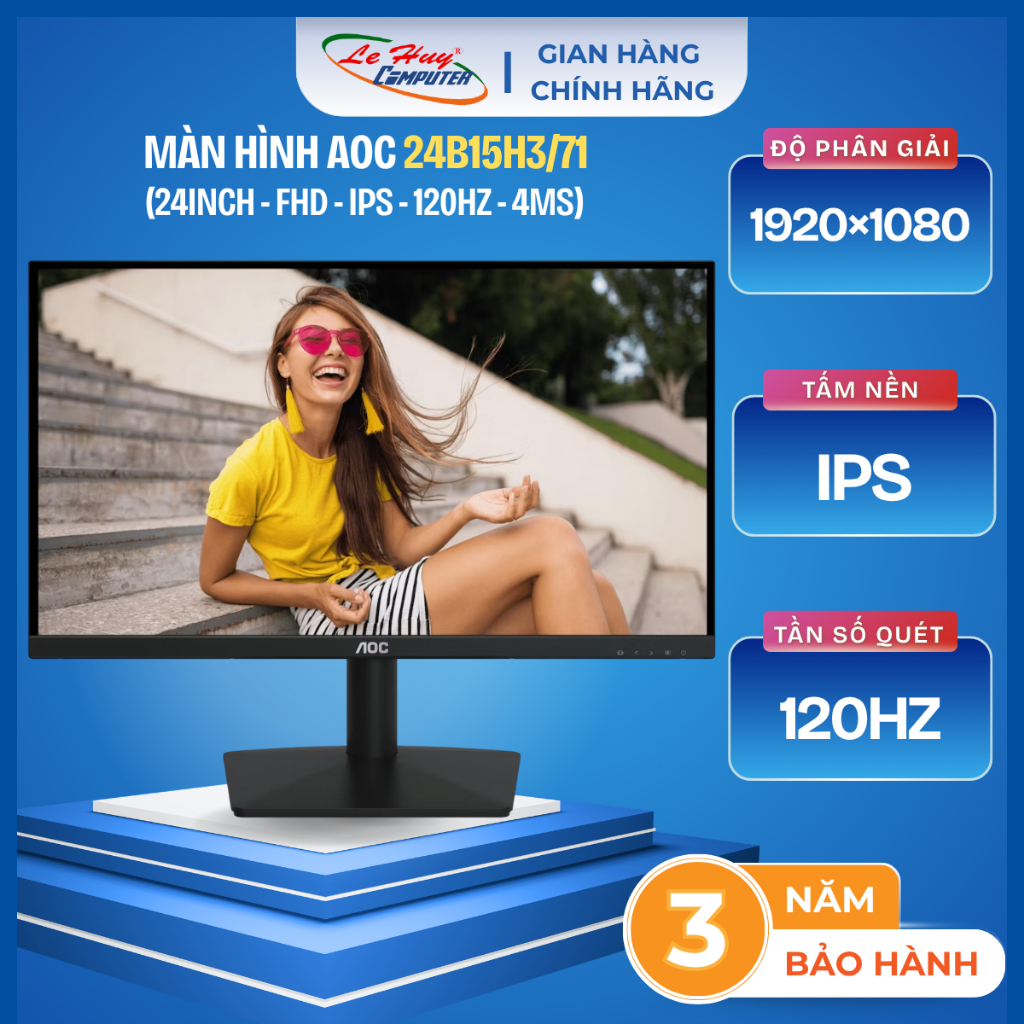 Màn Hình AOC 24B15H3/71 - Hàng Chính Hãng