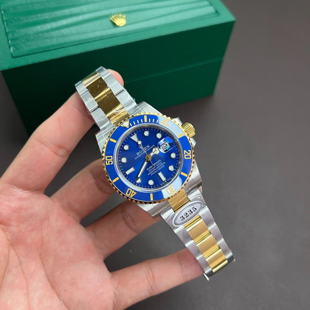 Đồng Hồ Nam Kích Thước 41mm - Rolex thuỵ Submariner size 41mm máy 3235 shanghai - Phiên Bản Đẹp Nhất