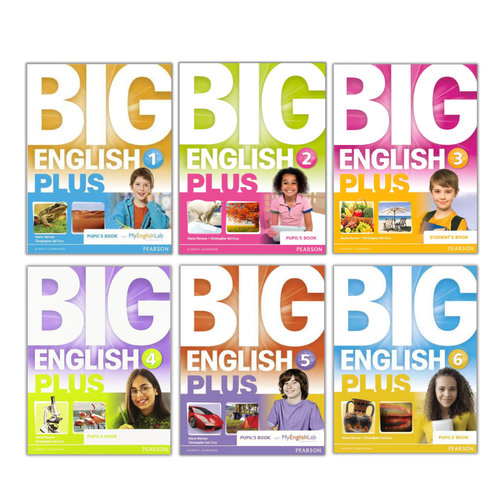 Sách - Big English Plus - Level 1,2,3,4,5,6 - Tặng Audio