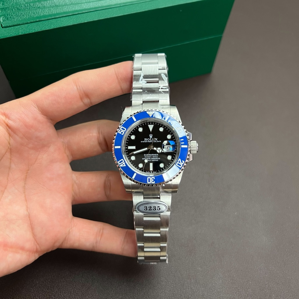 Đồng Hồ Nam Kích Thước 41mm - Rolex thuỵ Submariner size 41mm máy 3235 shanghai - Phiên Bản Đẹp Nhất