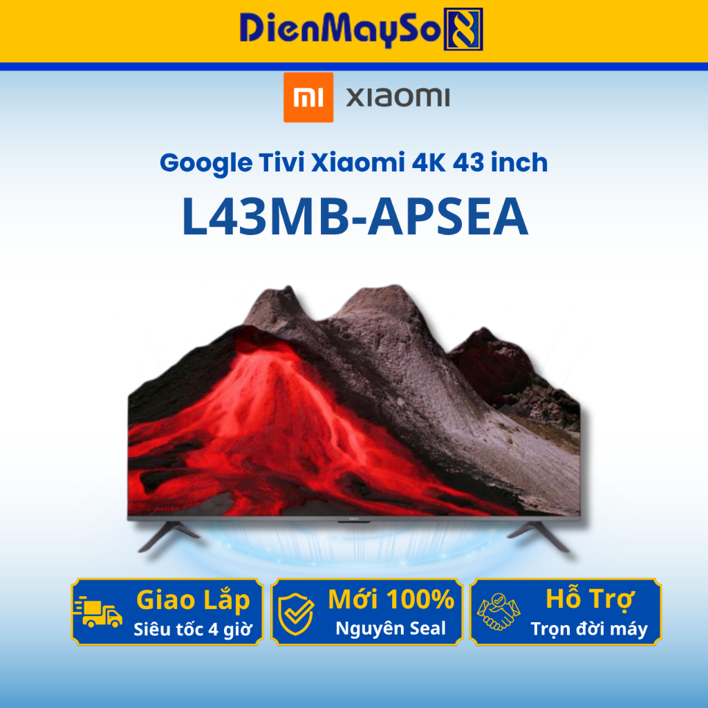 Google Tivi Xiaomi 4K 43 inch L43MB-APSEA