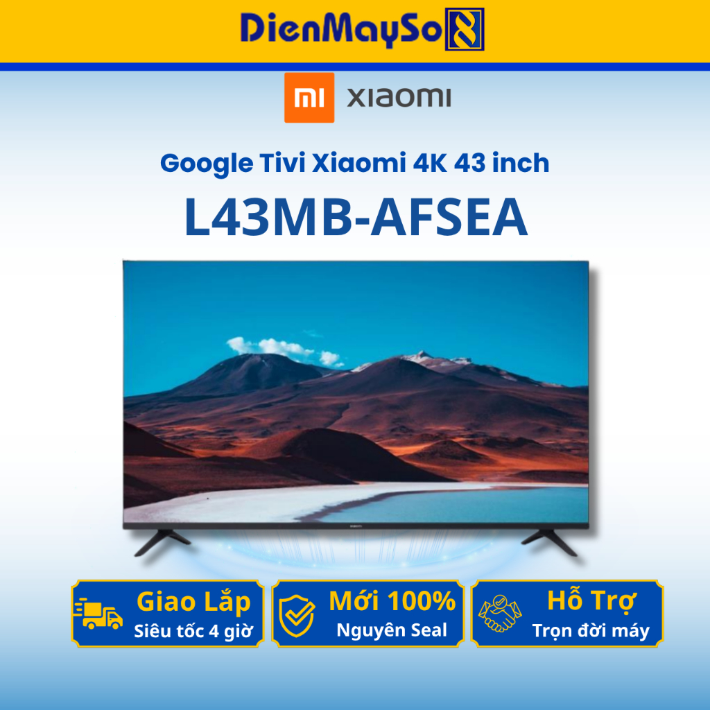 Google Tivi Xiaomi 4K 43 inch L43MB-AFSEA