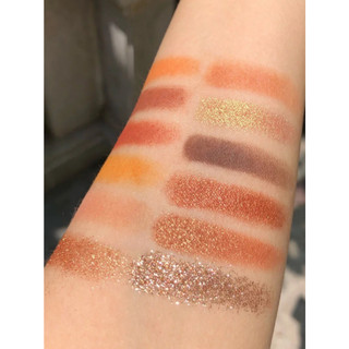 Phấn Mắt Colourpop California Love Eyeshadow Palette. Màu Mắt. Bảng Mắt Màu Vàng Đất. Vàng Cháy
