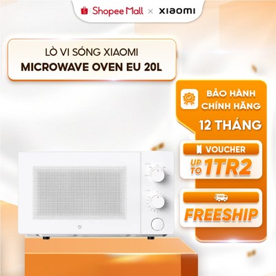 Lò Vi Sóng Xiaomi Microwave Oven EU 20L - Điều chỉnh công suất 5 mức - Núm xoay dễ sử dụng - Dễ vệ sinh