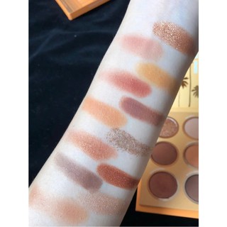 Phấn Mắt Colourpop California Love Eyeshadow Palette. Màu Mắt. Bảng Mắt Màu Vàng Đất. Vàng Cháy