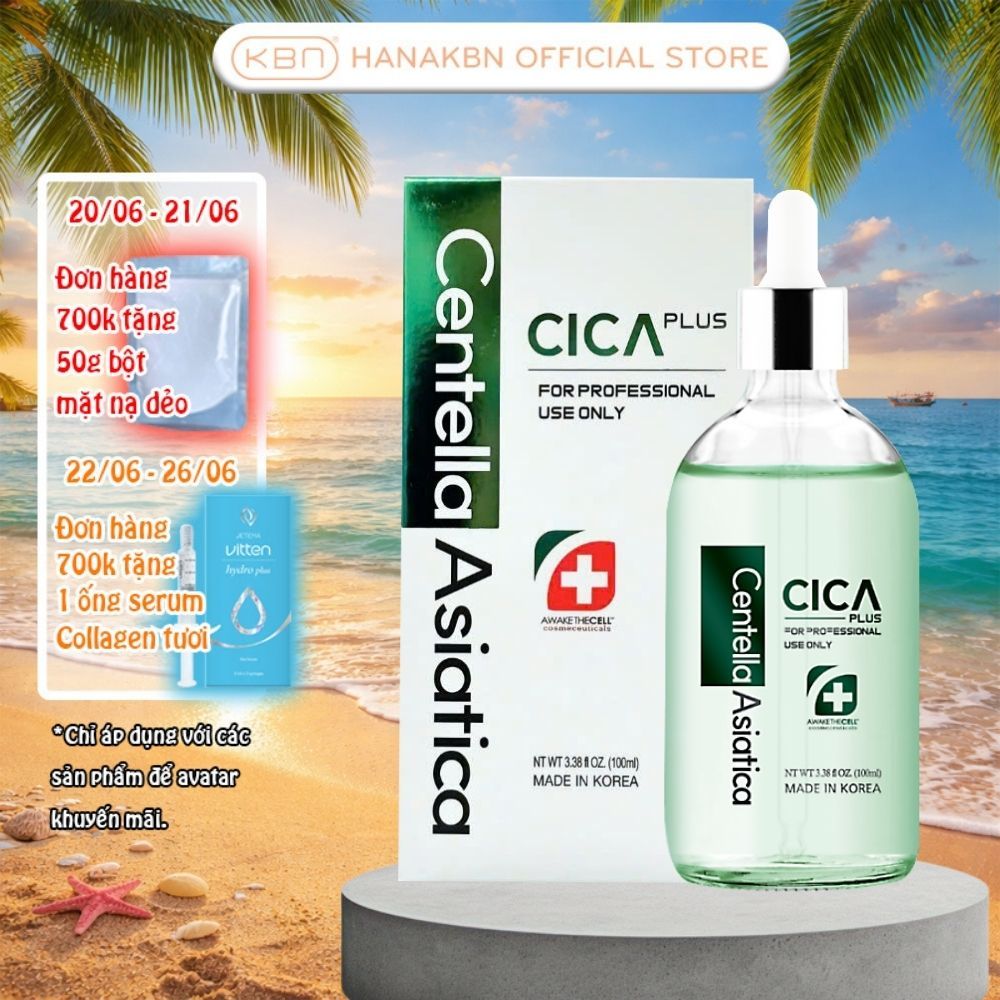 [HÀN QUỐC] Serum Rau Má & B5 Centella AWAKETHECELL 100ml Dưỡng Phục Hồi Dịu Da Nhạy Cảm Hiệu Quả