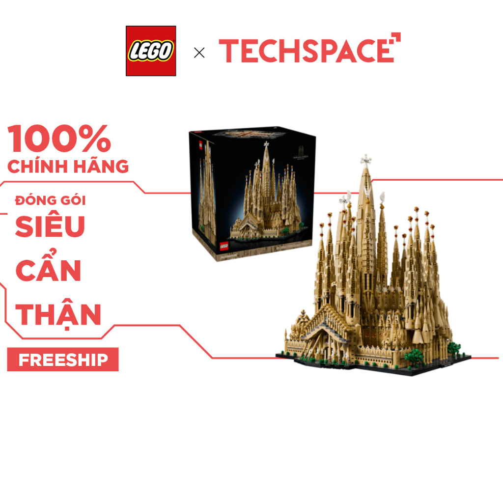 Bộ Mô Hình LEGO Architecture Sagrada Familia #21065