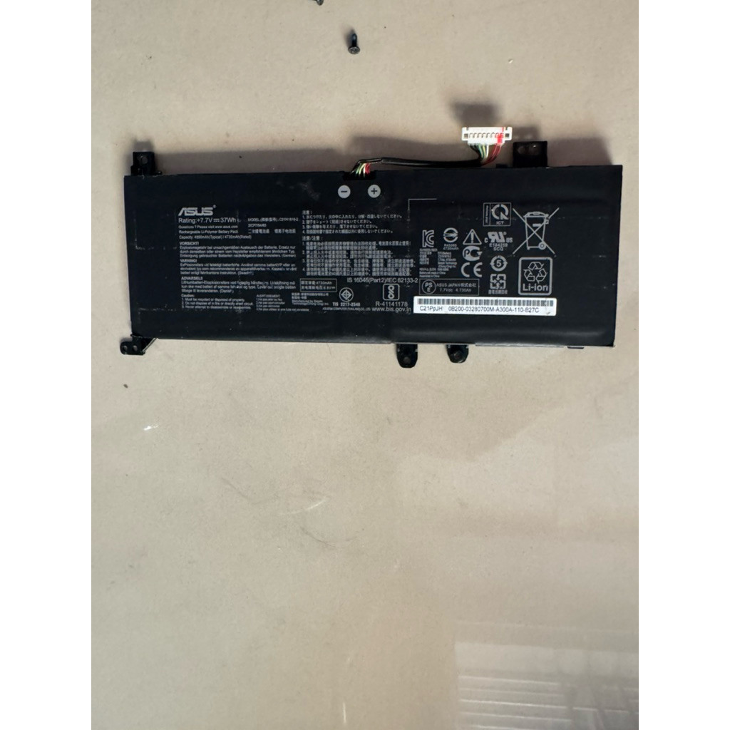 Pin Laptop Asus C21N1818-2, B31N1637 cũ