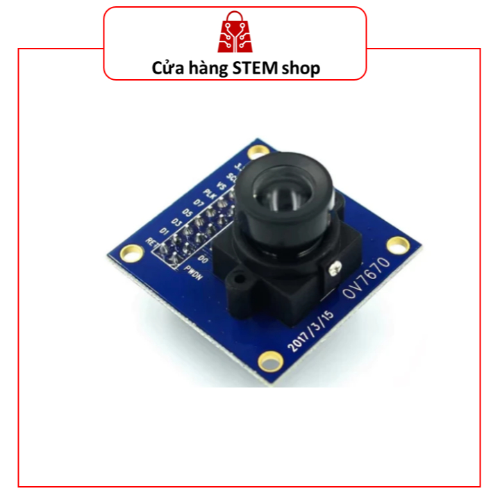 Module Camera OV7670 640x480 VGA | Camera Arduino Giá Rẻ, Không FIFO, Dùng Cho DIY, Robot, Nhận Diện