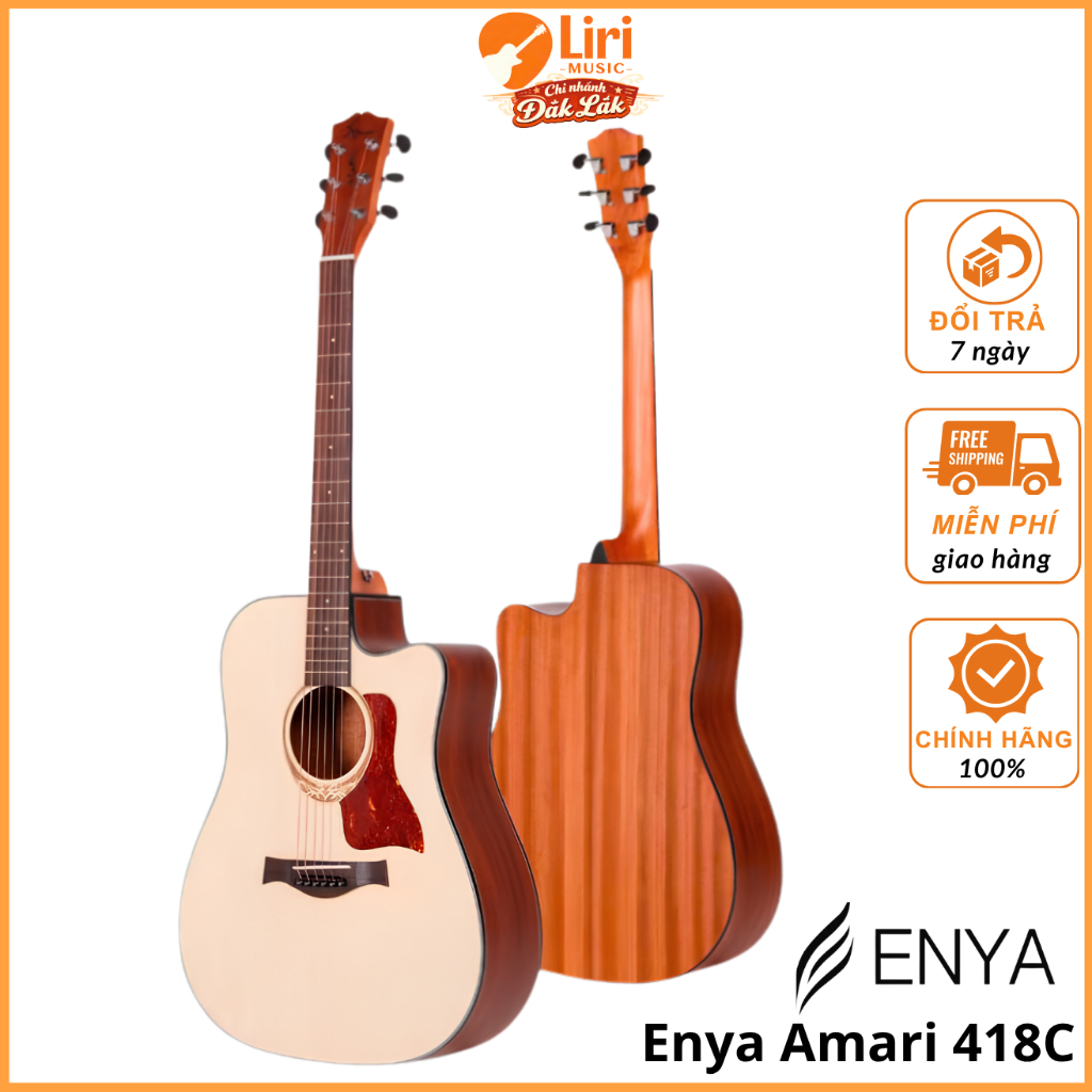 Đàn Guitar Enya Amari 418C - Liri Music