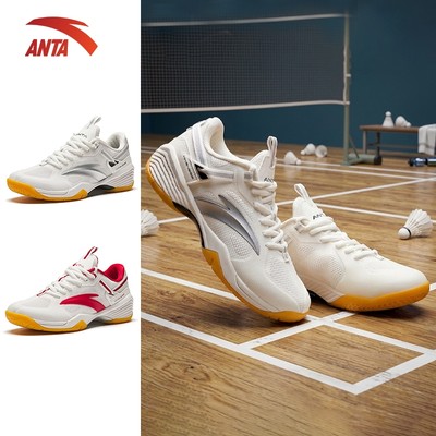 ANTA Giày thể thao Cầu Lông Pickleball Nữ PINGYU Giày thể thao tennis badminton shoes bám sàn 9224F4401