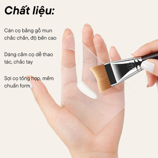 Cọ Dàn Nền/Tán Kem Lót Bh Cosmetics Foundation Brush BH909 Mỏng Mịn Tự Nhiên