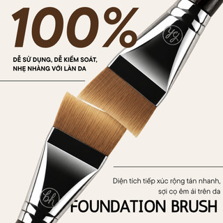 Cọ Dàn Nền/Tán Kem Lót Bh Cosmetics Foundation Brush BH909 Mỏng Mịn Tự Nhiên