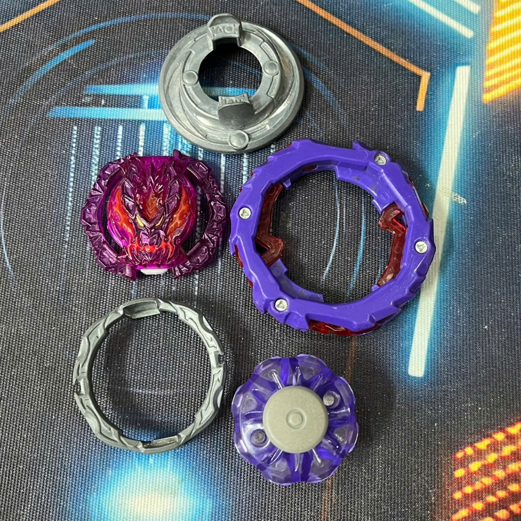 Takara Tomy Chính Hãng Con Quay Beyblade Burst B190 Roar Bahamut Karma Metal Drift 6 Violet Ver Đã Q