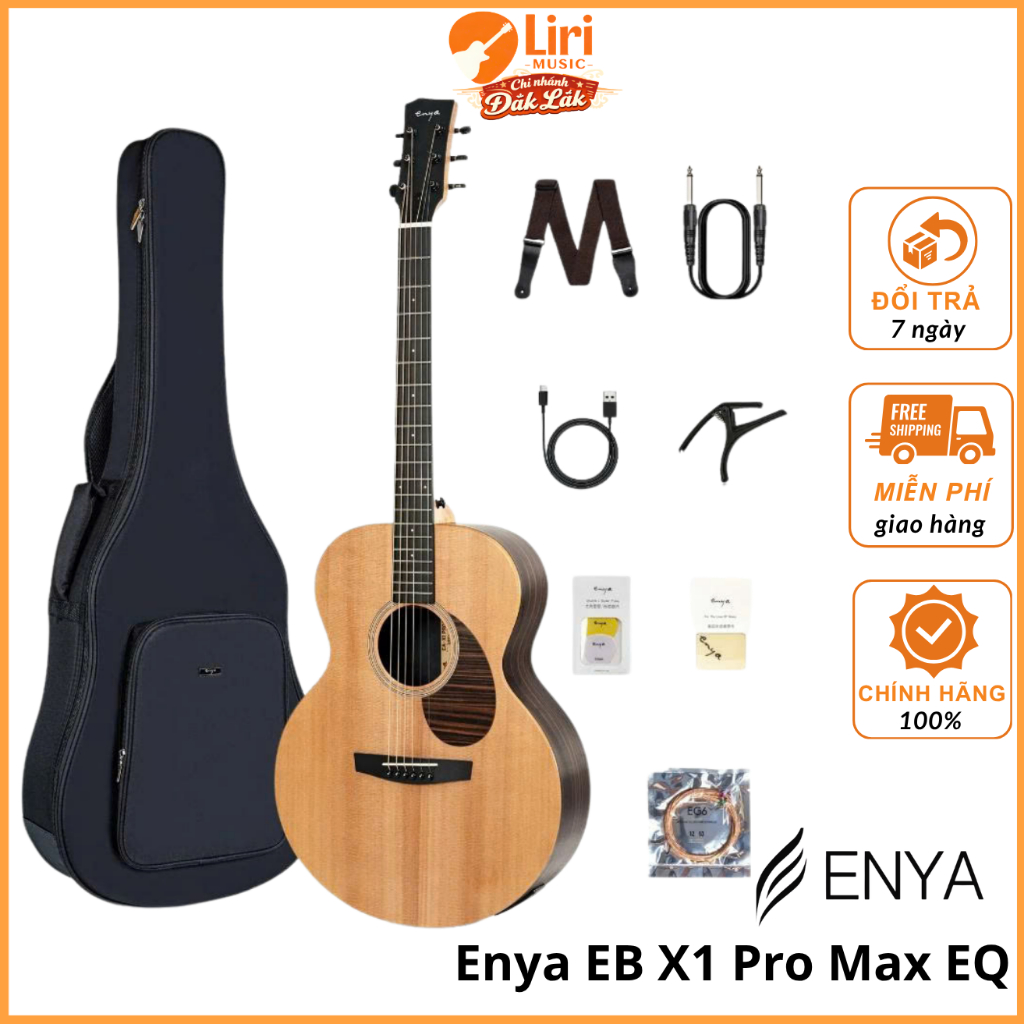 Đàn Guitar Enya X1 Pro Max EQ - Liri Music