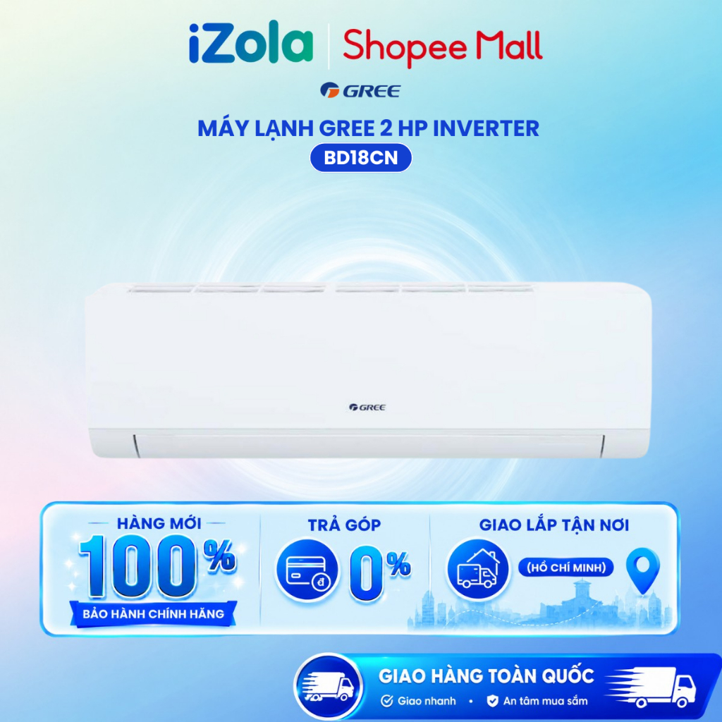 BD18CN - Máy lạnh Gree 2 HP BD18CN - Hàng chính hãng