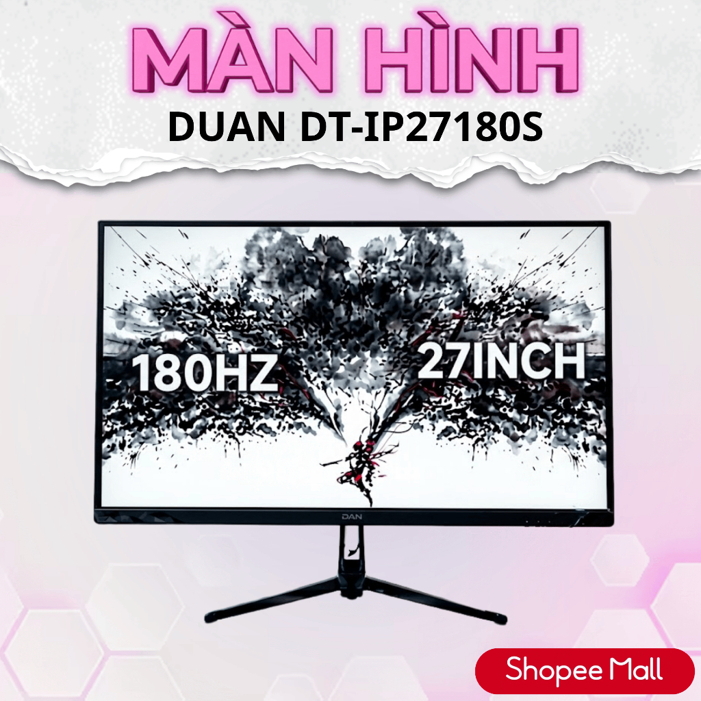 Màn Hình Gaming DUAN DT-IP2718S 27 Inch IPS FHD 180Hz 1ms Màn Hình Máy Tính PC Chơi Game Viền Siêu M