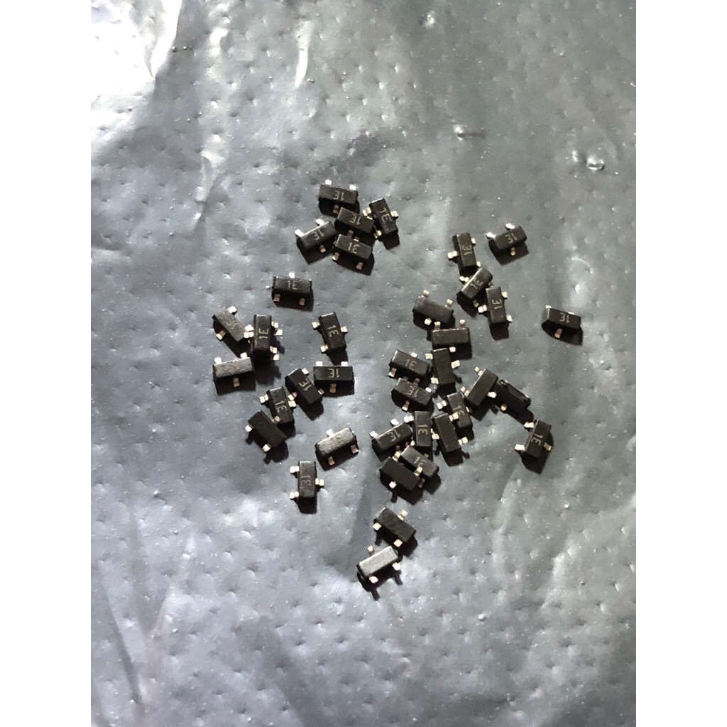 (10 con) Transistor NPN BC847 code 1E 0.1A mới