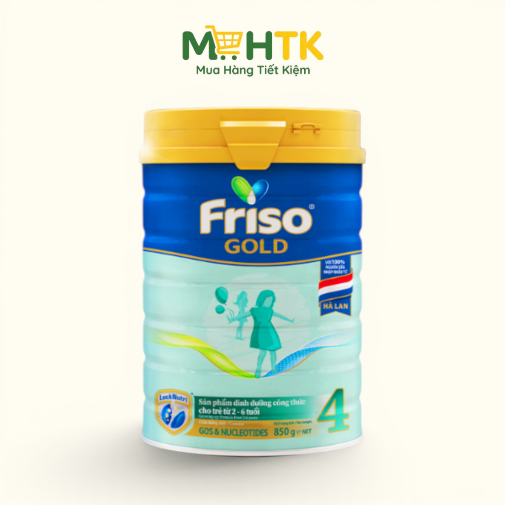 Sữa bột Friso Gold 4 cho trẻ trên 2 tuổi 850g