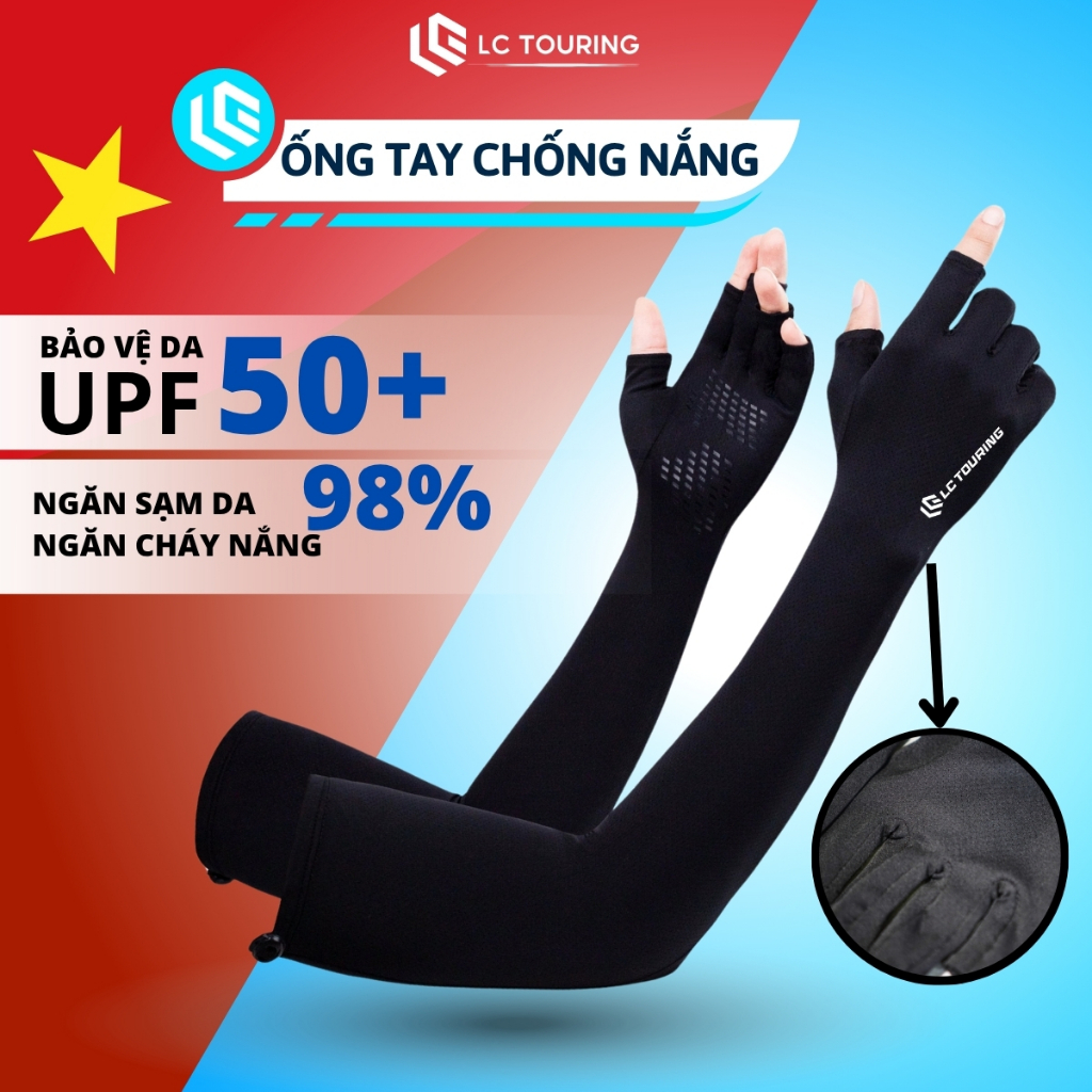 Ống tay Bao Tay chống nắng đa năng chống trơn LC TOURING STYLE - CƯỜNG KYT SHOP