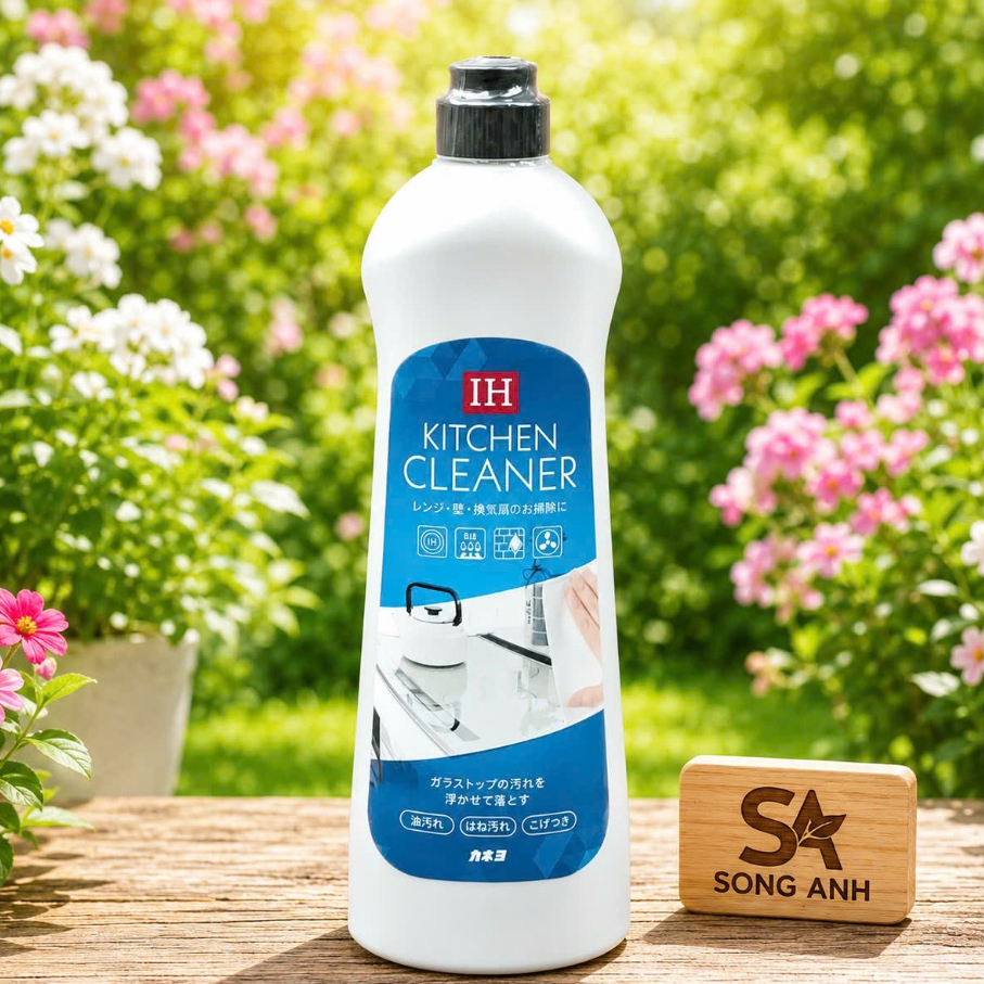 Dung Dịch Tẩy Rửa Bếp Từ IH Kitchen Cleaner Kaneyo 400g Nhật Bản