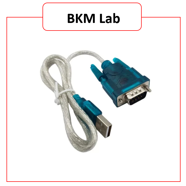 Cáp USB Sang RS232 DB9 | Dây Chuyển USB to COM Chuẩn RS232 Dùng Cho Máy Tính, PLC, Thiết Bị Công Ngh