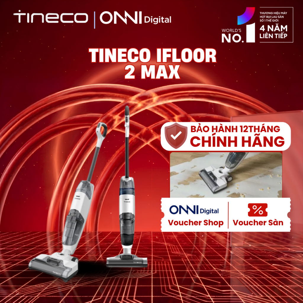 Máy Hút Bụi Lau Sàn Cầm Tay Tineco IFLOOR 2 MAX