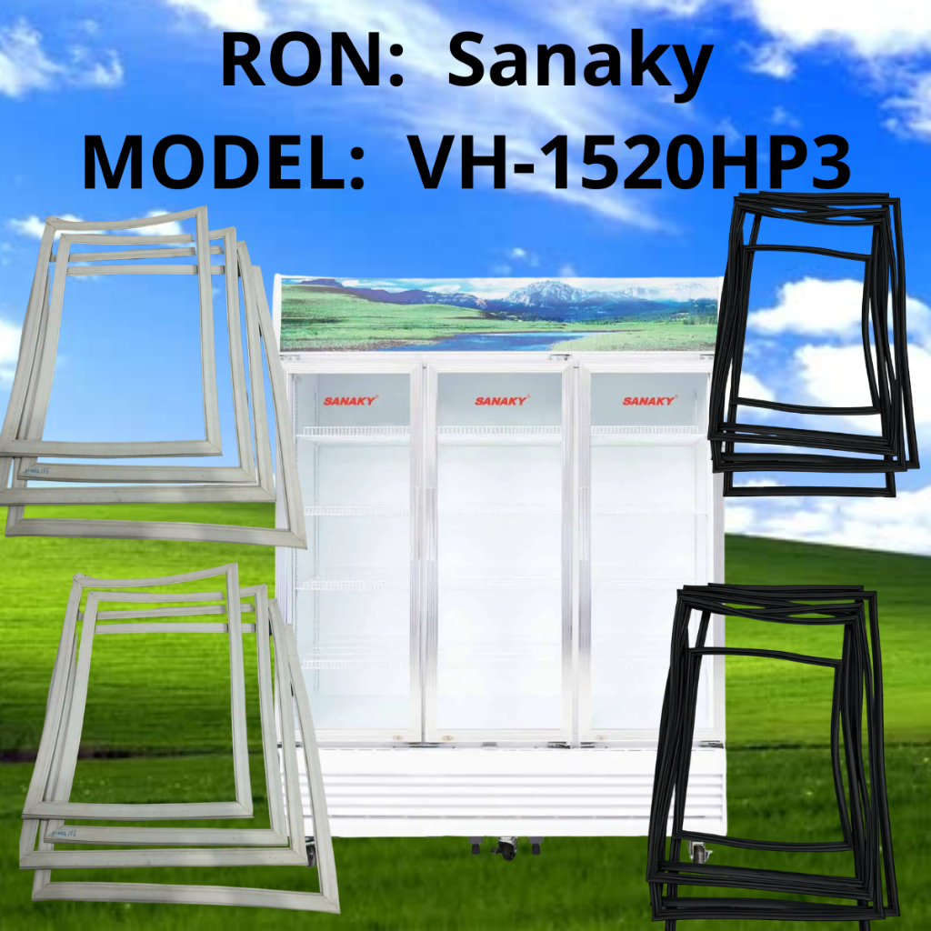 RON (GIOĂNG) Tủ Mát Sanaky MODEL: VH-1520HP3