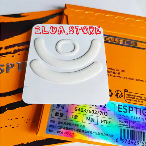 Tấm Mouse Feet Tiger ICE V2 G703 G603 G403 - Feet Tiger ICE G304 - Feet Tiger ICE Gpro X Superlight 