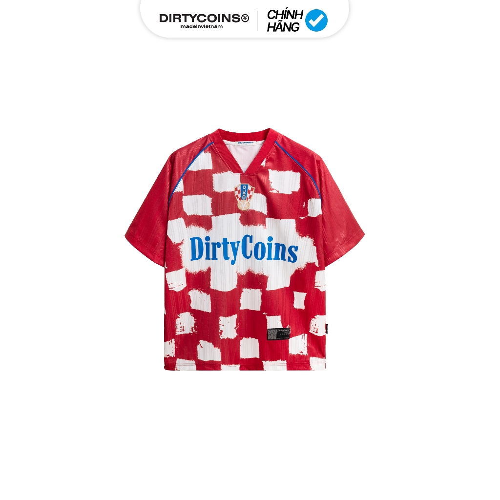 Áo Thun DirtyCoins Soccer Jersey Checker