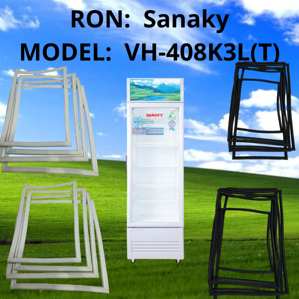 RON (GIOĂNG) Tủ Mát Sanaky IMODEL: VH-408K3L