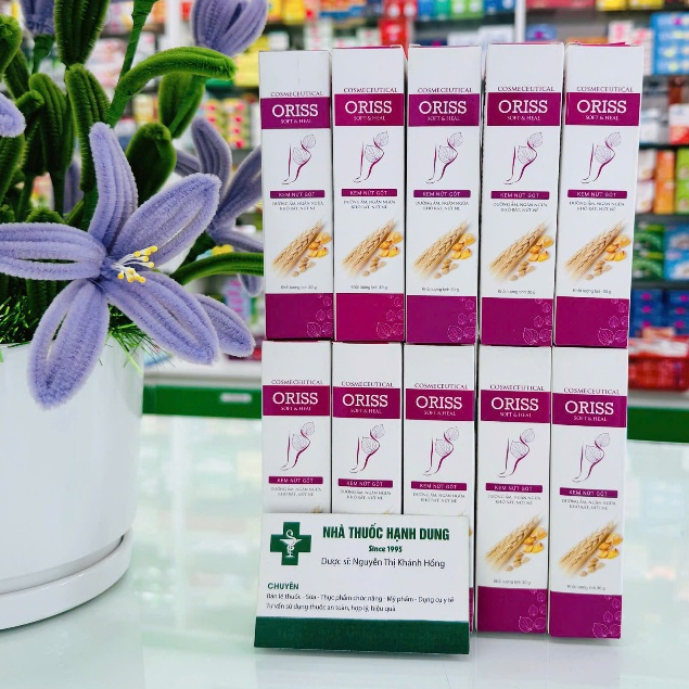 ✅[Chính hãng] Kem Nứt Gót Chân Oriss 30g - ngăn ngừa nứt nẻ, dưỡng ẩm, tăng đàn hồi cho da